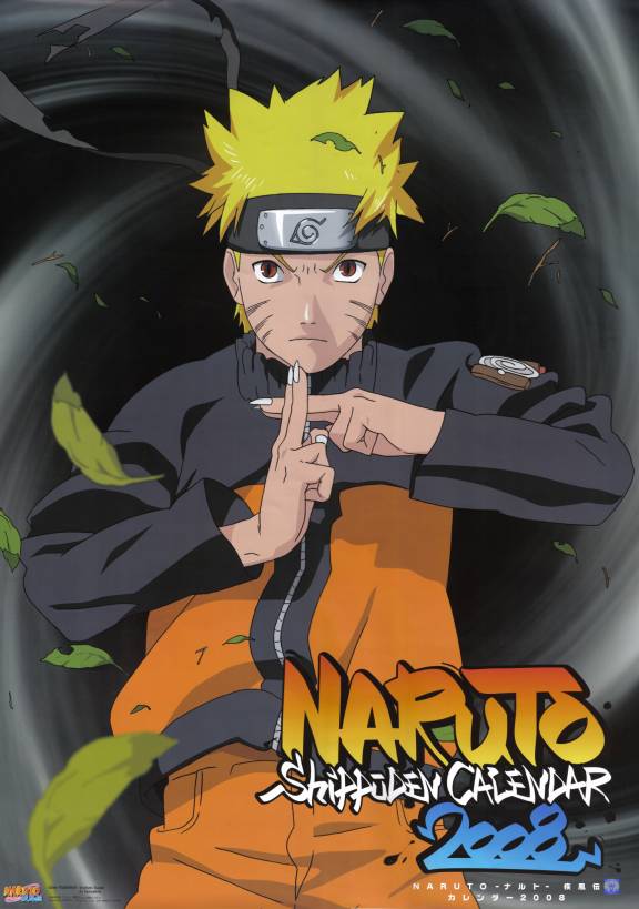 Naruto shippuden calendar part 1